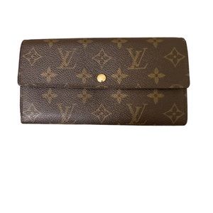Louis Vuitton long wallet. Vintage